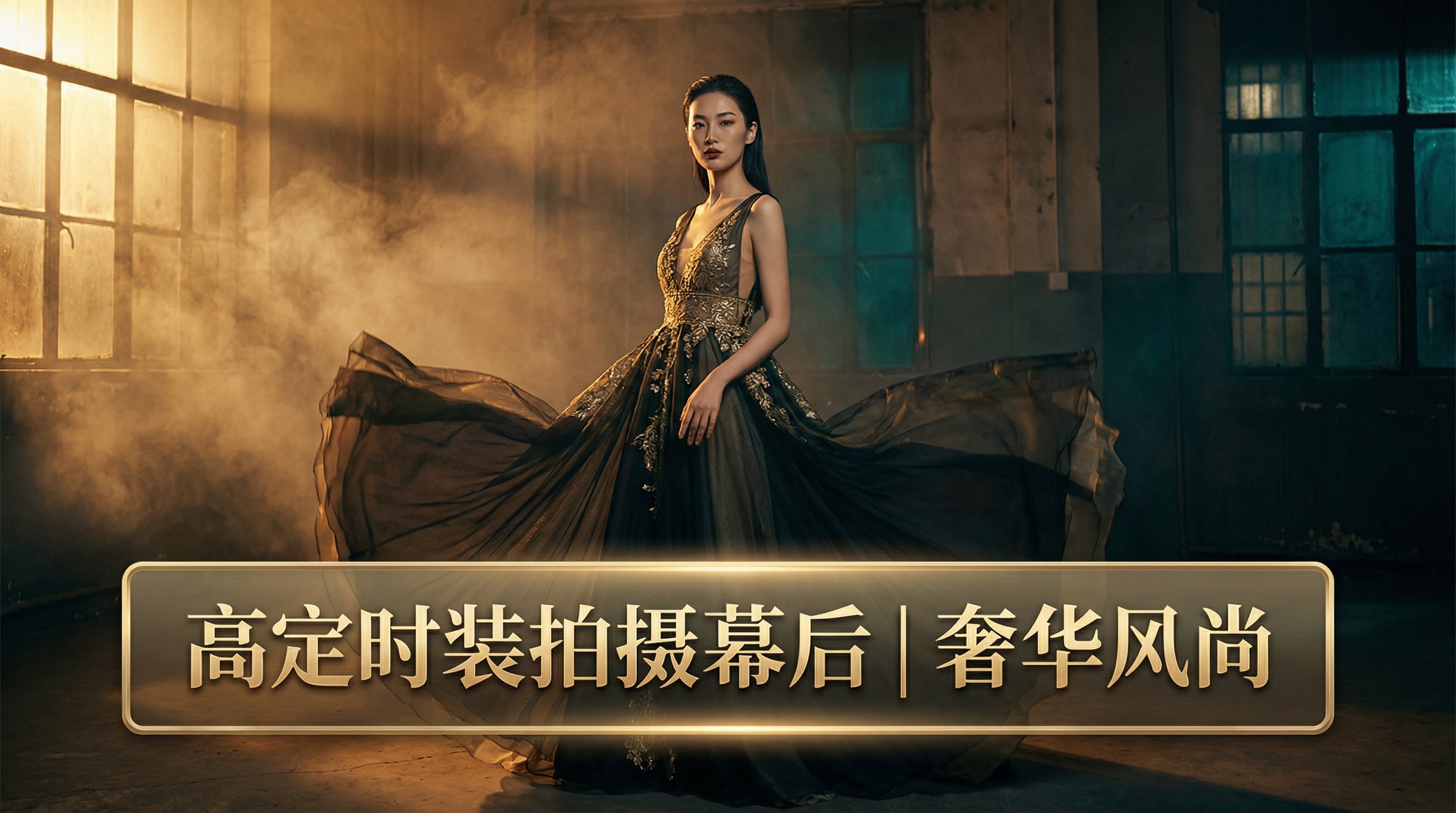 黑料高定时装拍摄视频